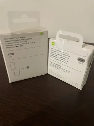 Caricatore Apple iPhone 20W + Cavo USB-C Lightning