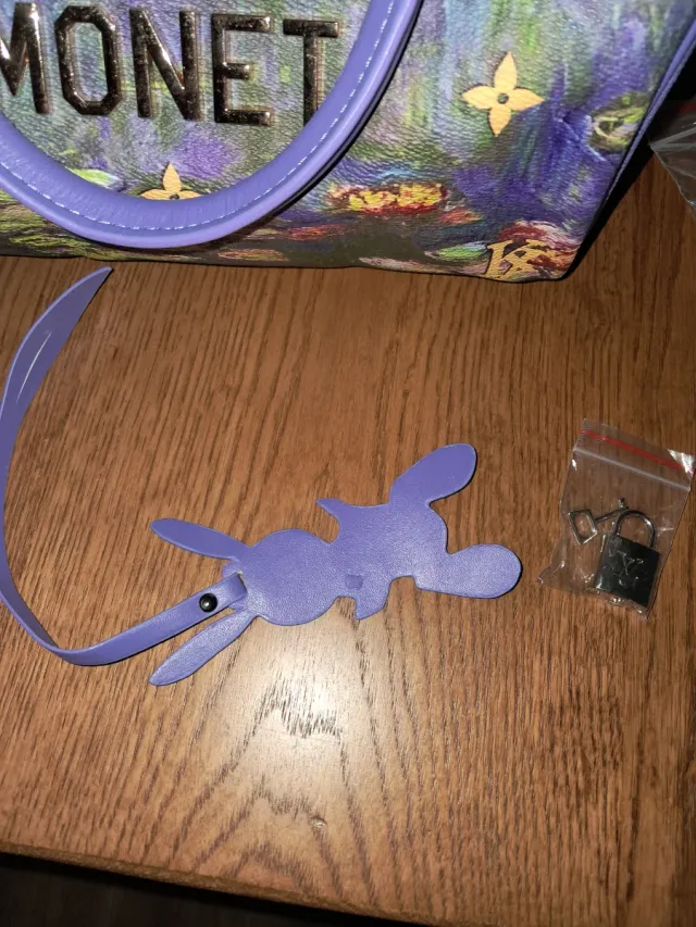 Bolso mano de colores estampado de nenúfares