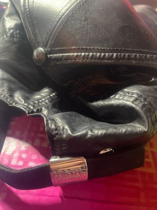 Gorra Karl Lagerfeld Piel Sintética Negra Unisex