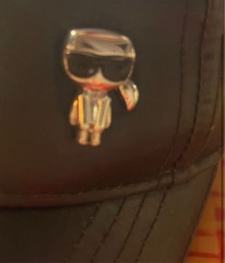 Gorra Karl Lagerfeld Piel Sintética Negra Unisex