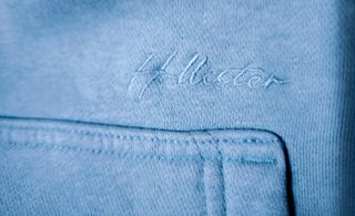 Sudadera capucha Hollister XL Color Pizarra