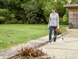 Soplador aspirador hojas BLACK+DECKER BEBLV260