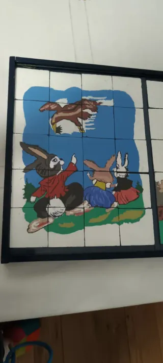 OFERTA: Puzzle Cuentos Artesanal Vintage