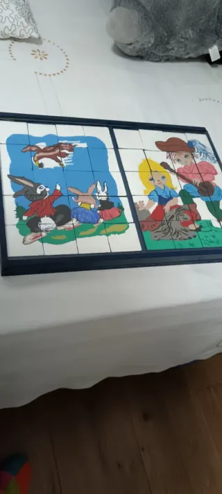 OFERTA: Puzzle Cuentos Artesanal Vintage