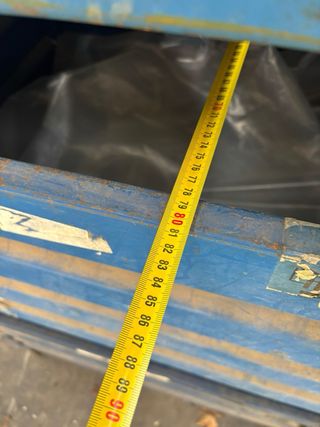 Contenedores industriales apilables grandes