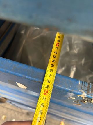 Contenedores industriales apilables grandes