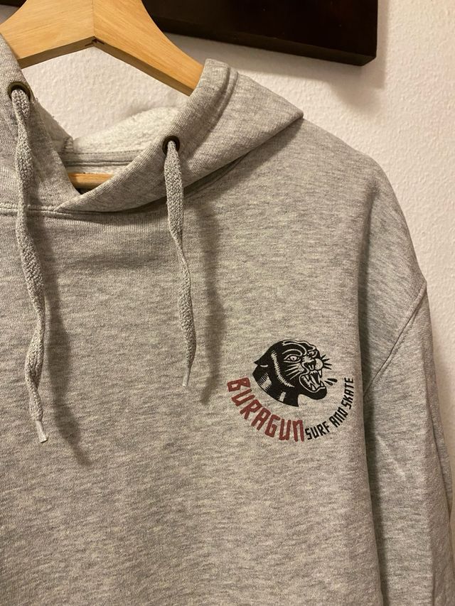 Sudadera Gris Buragun Menorca