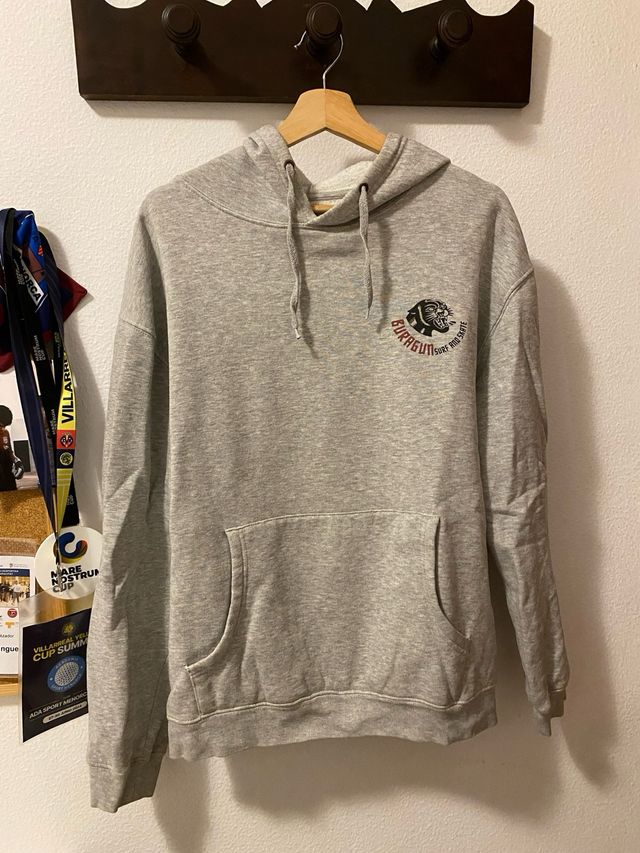 Sudadera Gris Buragun Menorca