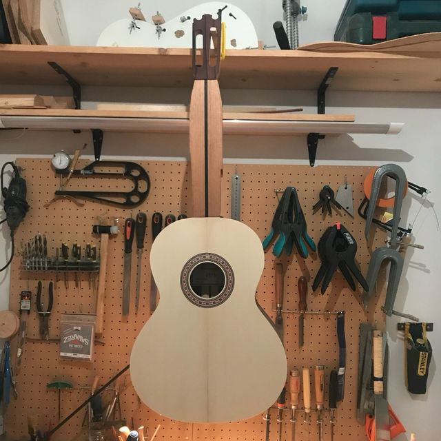 Taller completo luthier guitarra