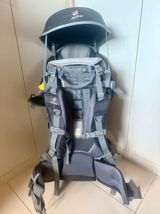 Mochila Porta Bebé Deuter 4 Plus.