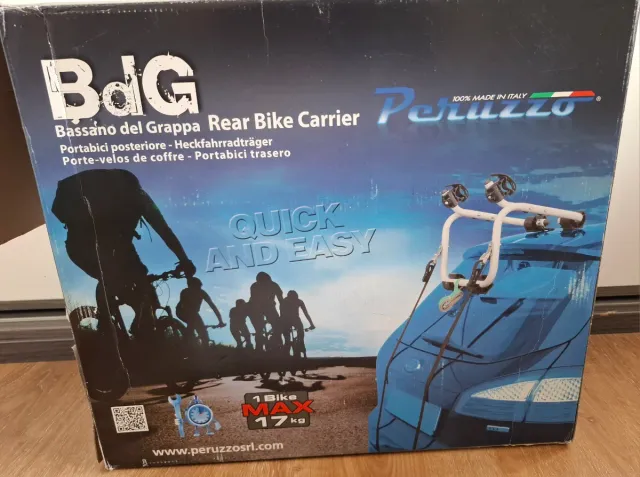 Portabicicletas Peruzzo BdG Trasero 1 Bici