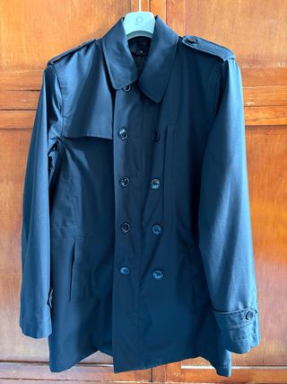 Giacca impermeabile doppiopetto nuova