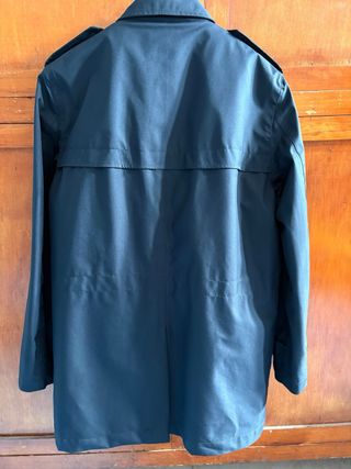 Giacca impermeabile doppiopetto nuova