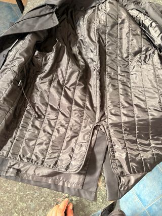 Giacca impermeabile doppiopetto nuova