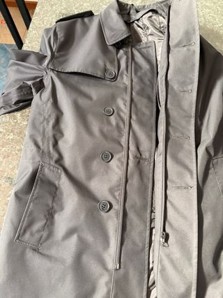Giacca impermeabile doppiopetto nuova