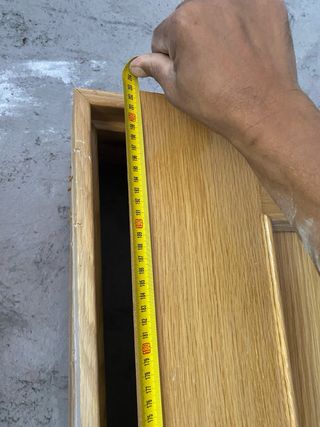 lote de 6 Puertas de madera maciza