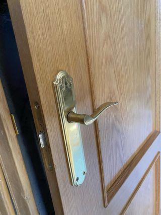 lote de 6 Puertas de madera maciza