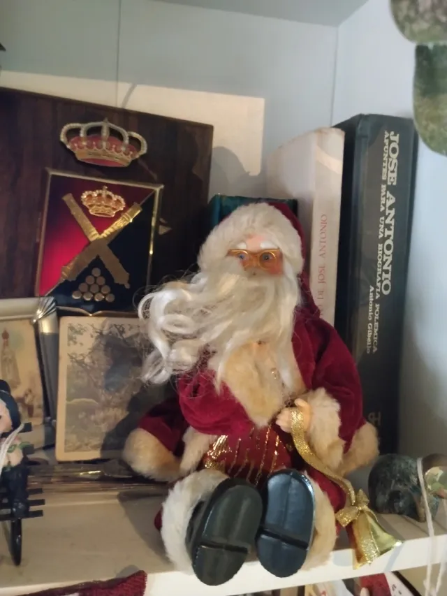 Figura Papá Noel Adorno Navideño
