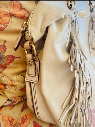 Bolso Pedro del Hierro Piel Flecos Nuevo