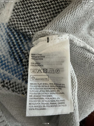 Maglione H&M con pinguini natalizi S