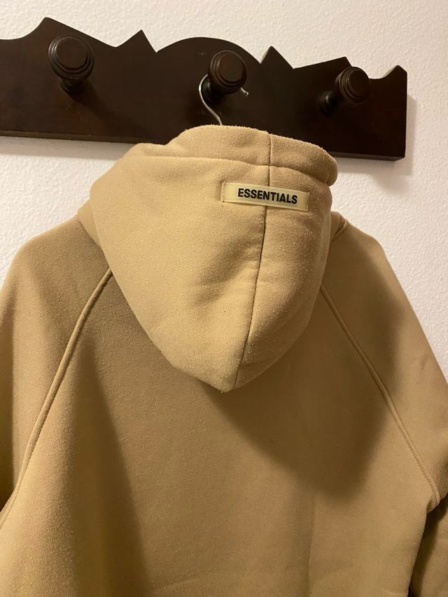 Essentials Sudadera Marrón Logo