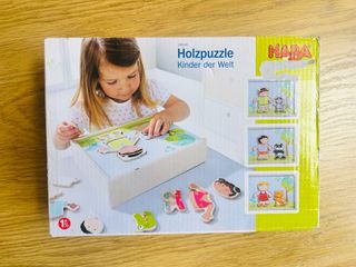 Puzzle HABA Madera Niños del Mundo