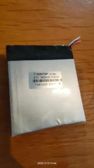 Batería T-306079P Li-ion 3.7V 1600mAh