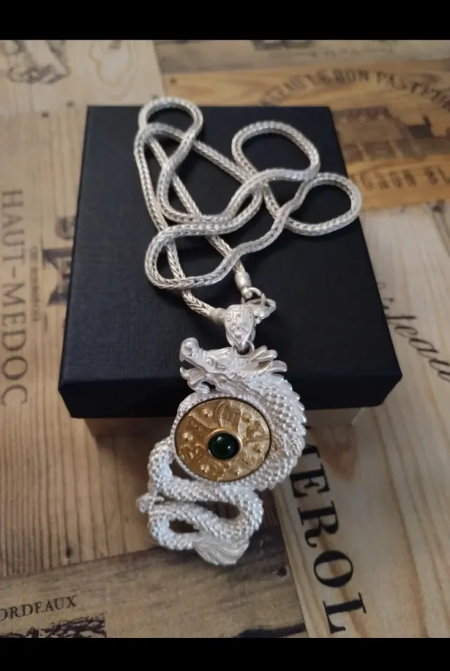 Collana Dragon Spider Wheel