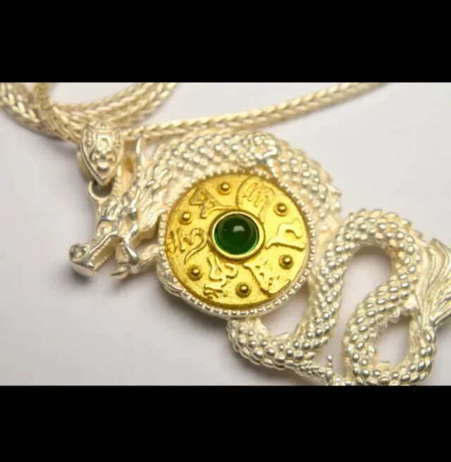 Collana Dragon Spider Wheel