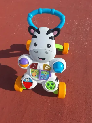 Andador musical cebra