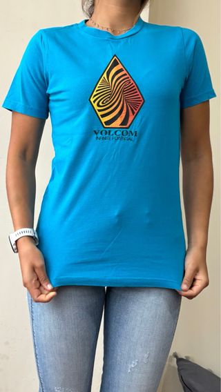 Camiseta Volcom Azul Talla XS
