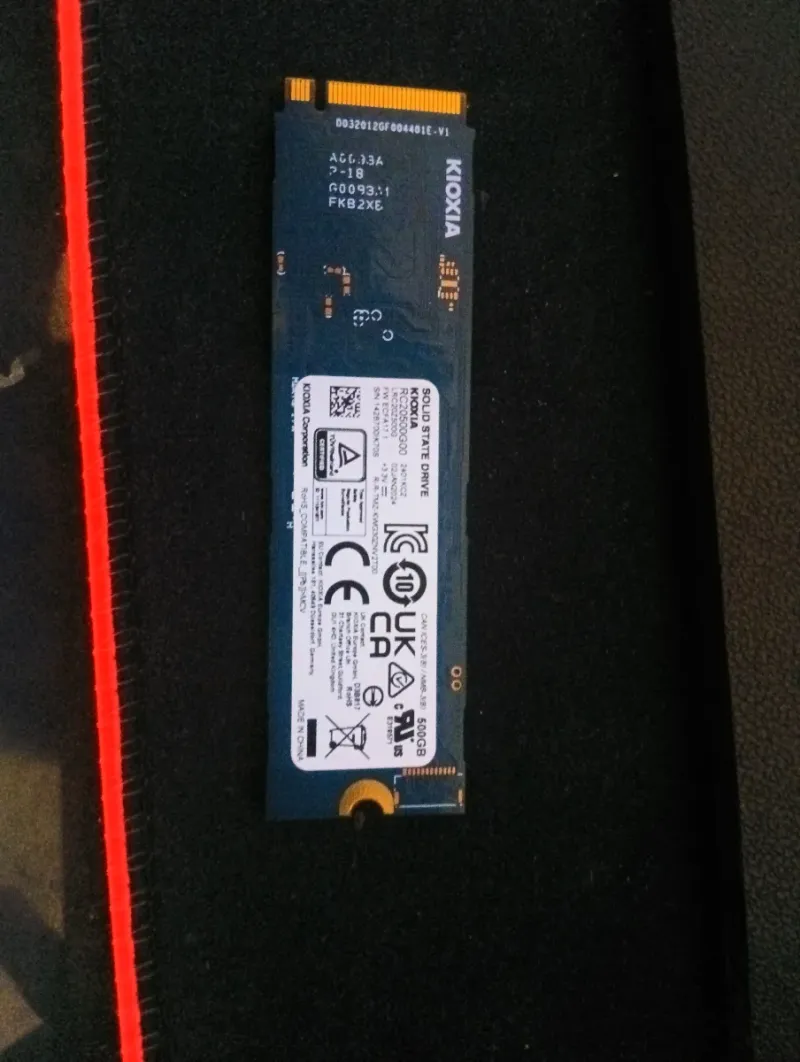 Disco SSD NVMe M.2 Kioxia Exceria G2 500GB afbeelding 2
