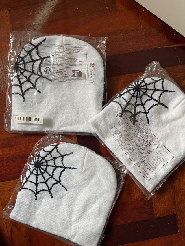 Gorros Gruty Visions Blancos y Negros