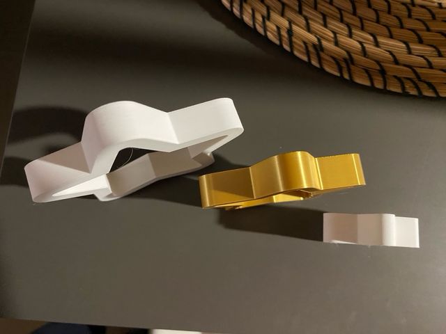 Set 3 Stelle Decorative Bianche