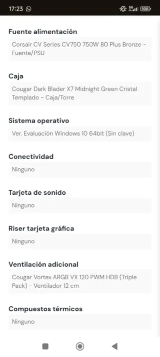 PC Gaming COOLPC i7 10700K RTX 3070 16GB DDR4