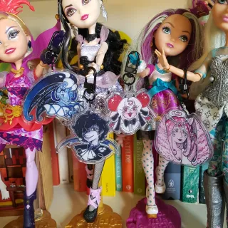 Candy Apple Cookie Keychain