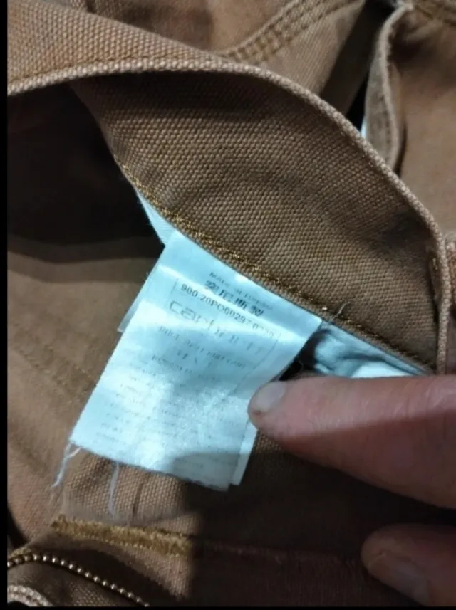 Pantaloni Carhartt Worker Marrone