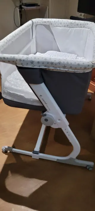 Culla con letto Jane grigia con stelle in offerta