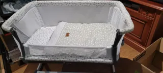 Culla con letto Jane grigia con stelle in offerta