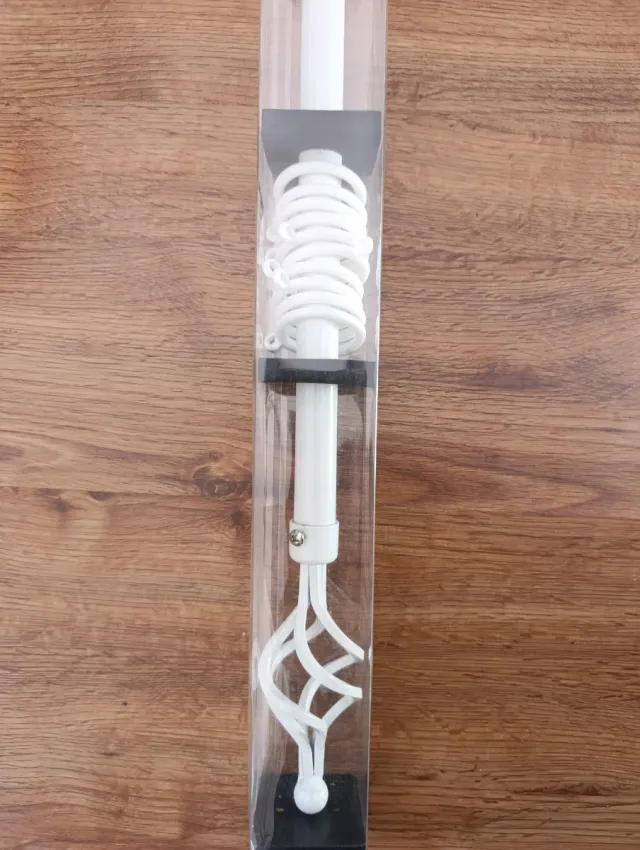 Barra Cortina Extensible de hierro forjado.