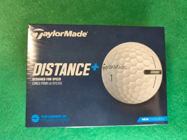 Caja Taylor Made Distance+ Bolas Golf Nuevas