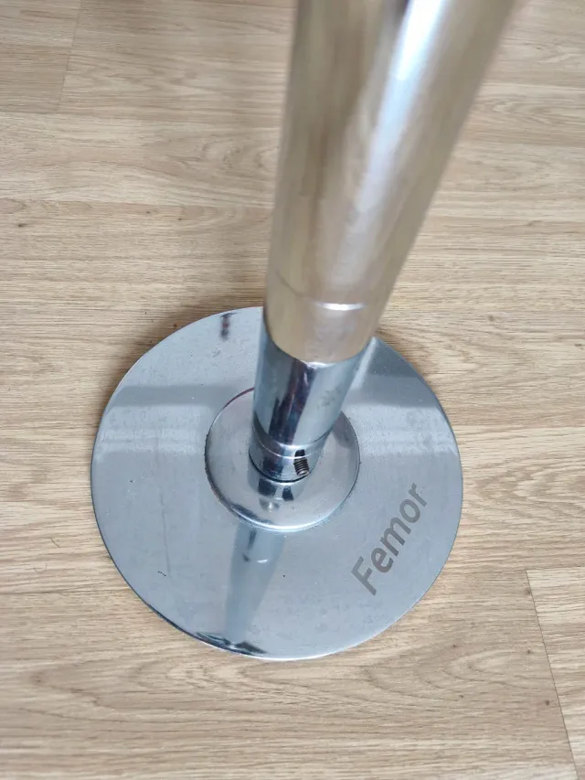 Barra pole dance Femor FM001 fija y giratoria