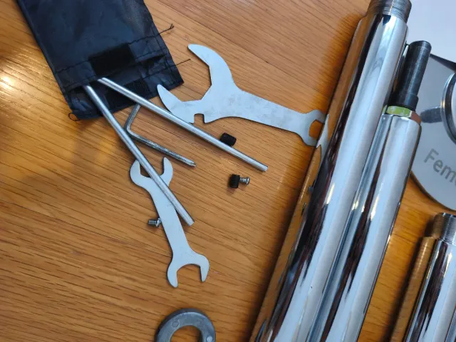 Barra pole dance Femor FM001 fija y giratoria