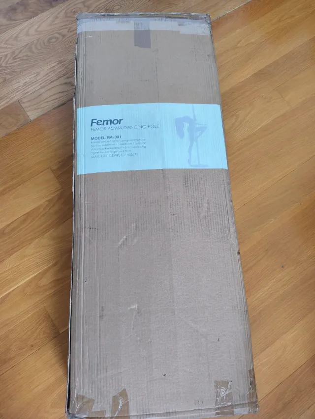 Barra pole dance Femor FM001 fija y giratoria