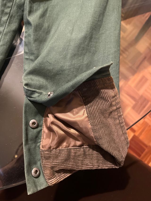 Chaqueta DC Talla XL Verde/Marrón