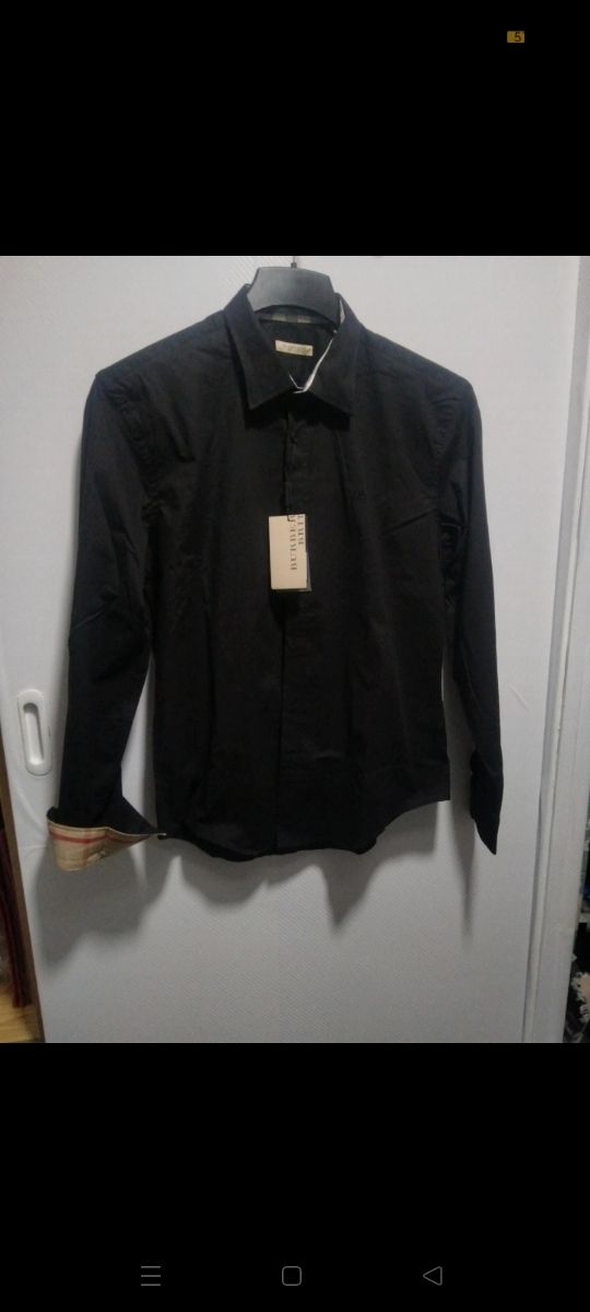 Camisa Burberry Brit Negra Réplica