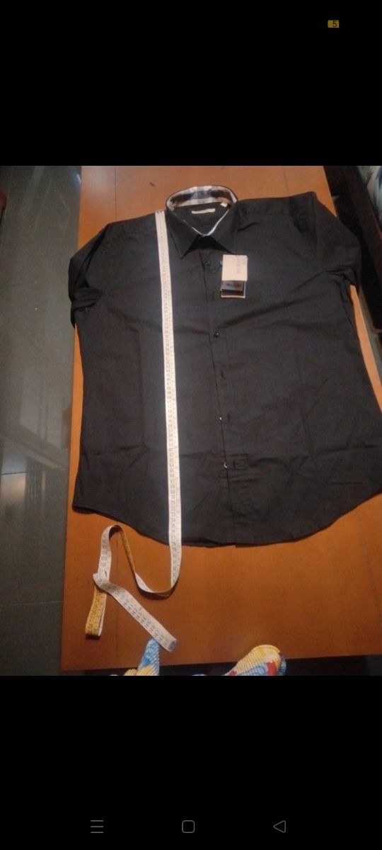 Camisa Burberry Brit Negra Réplica