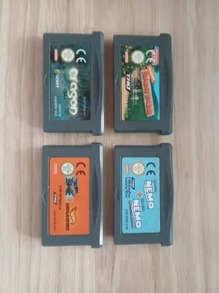 4 Juegos originales Nintendo GameBoy Advance (GBA)