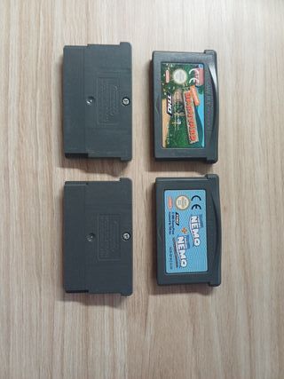 4 Juegos originales Nintendo GameBoy Advance (GBA)