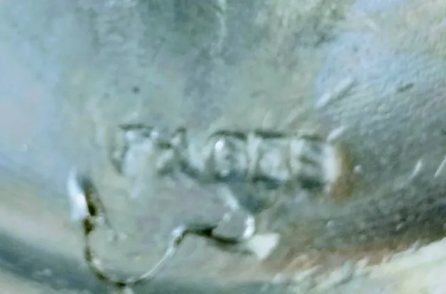 Candelabro antiguo modernista, marcado FAGES.